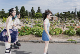 Amateur Roller Skate Girls Félix Busso Editorial Aurea magazine Felix Busso Photography