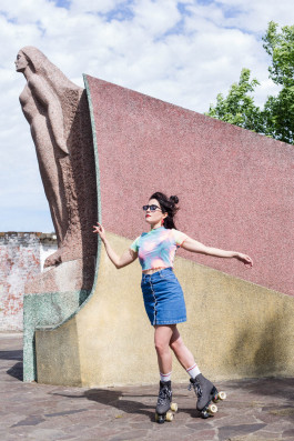 Amateur Roller Skate Girls Félix Busso Editorial Aurea magazine Felix Busso Photography