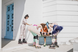 Amateur Roller Skate Girls Félix Busso Editorial Aurea magazine Felix Busso Photography